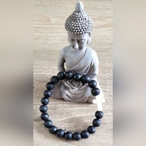 Lava Stone Beaded Bracelet